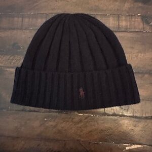 Polo by Ralph Lauren Dark Knit Beanie